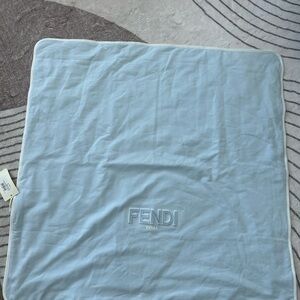 Fendi Sky Blue Blanket